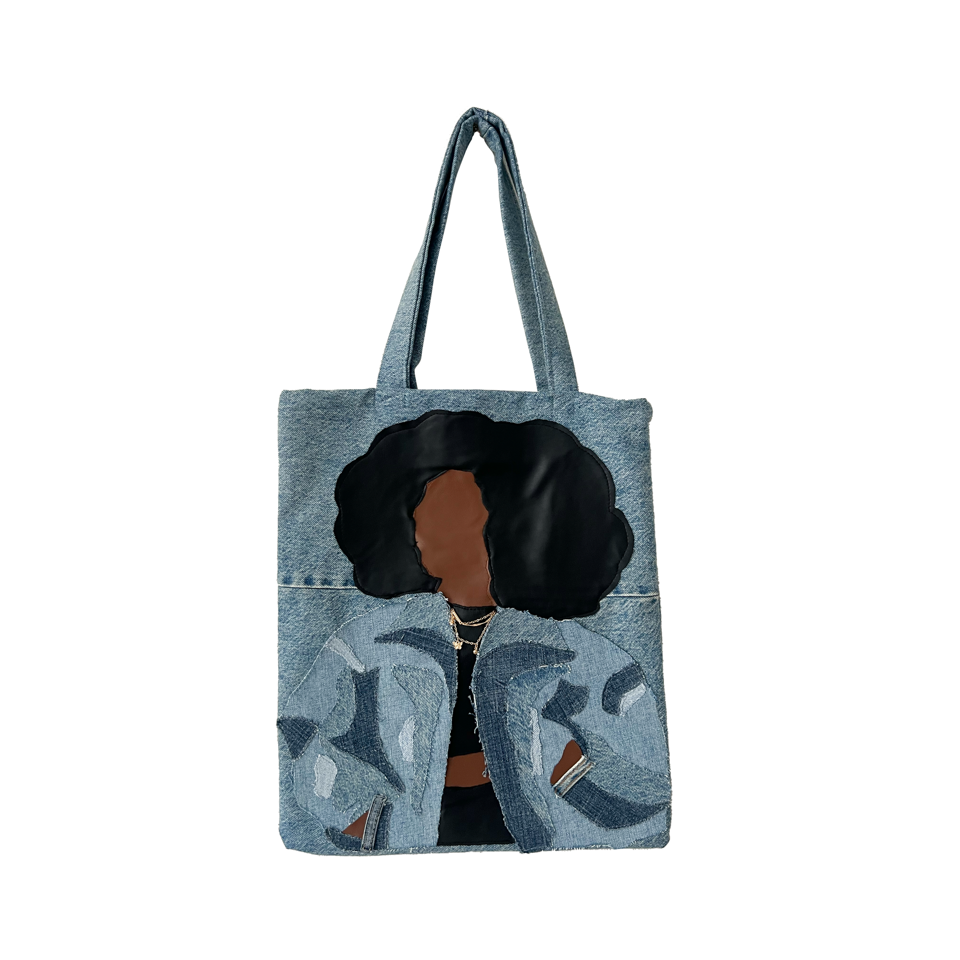 Denim Tote Bag