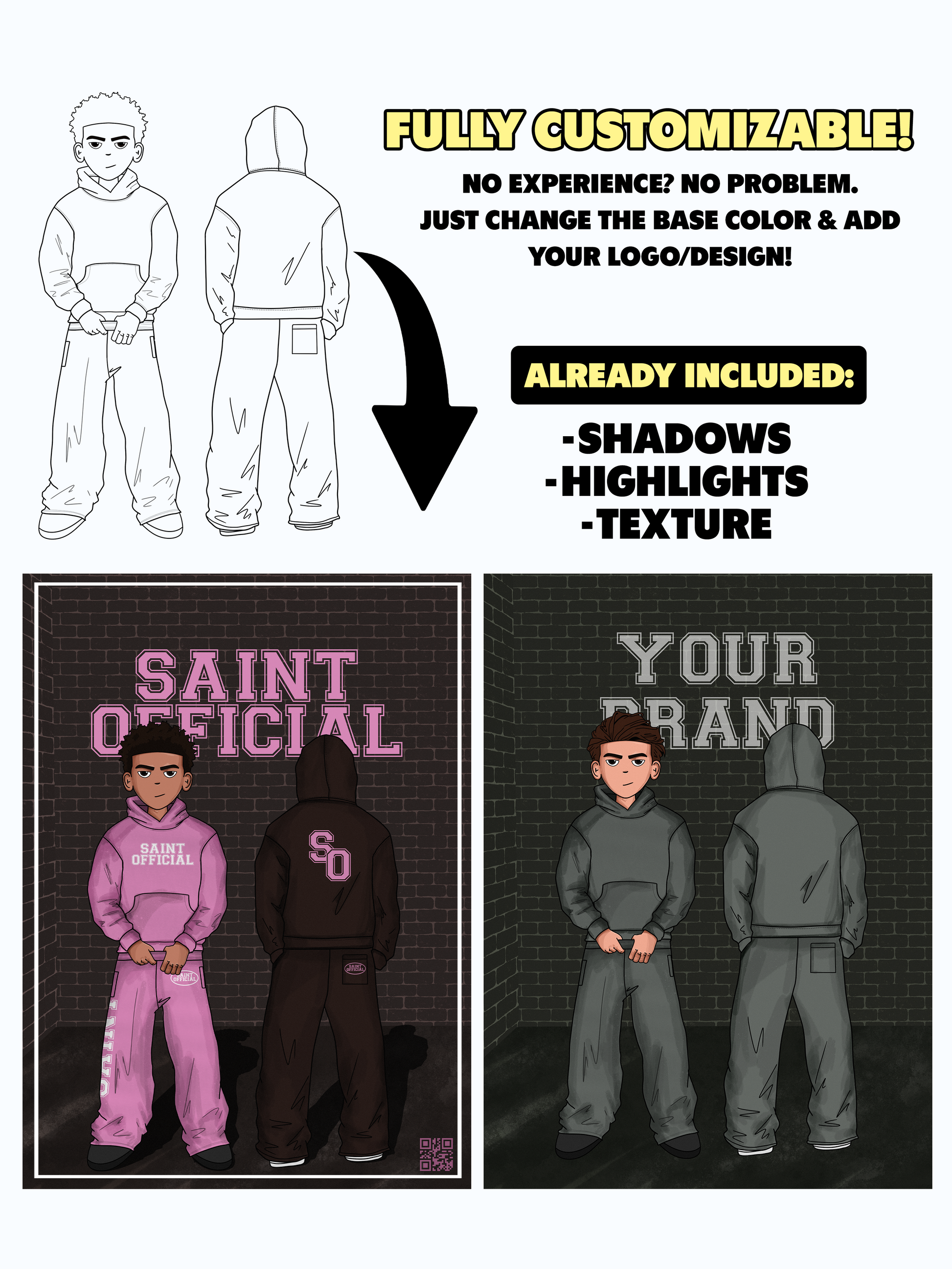 LookBook 'Street Uniform' Template